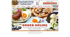 Desktop Screenshot of chopstixdurham.com
